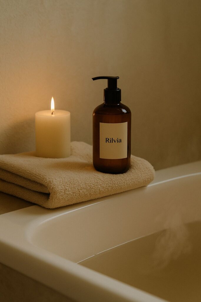 Relaxing bath ritual