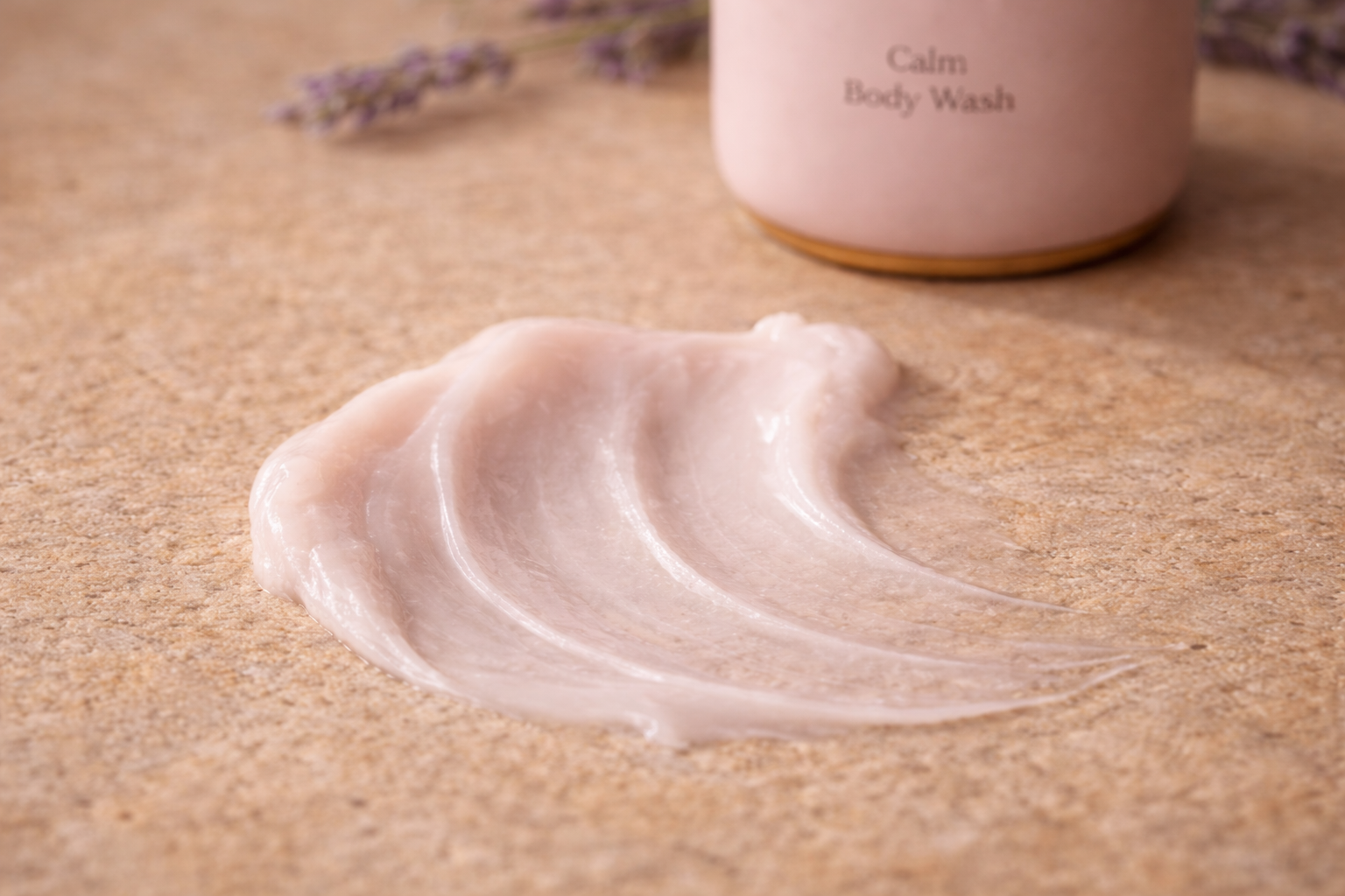 Calm Lavender & White Tea Body Wash - Image 4
